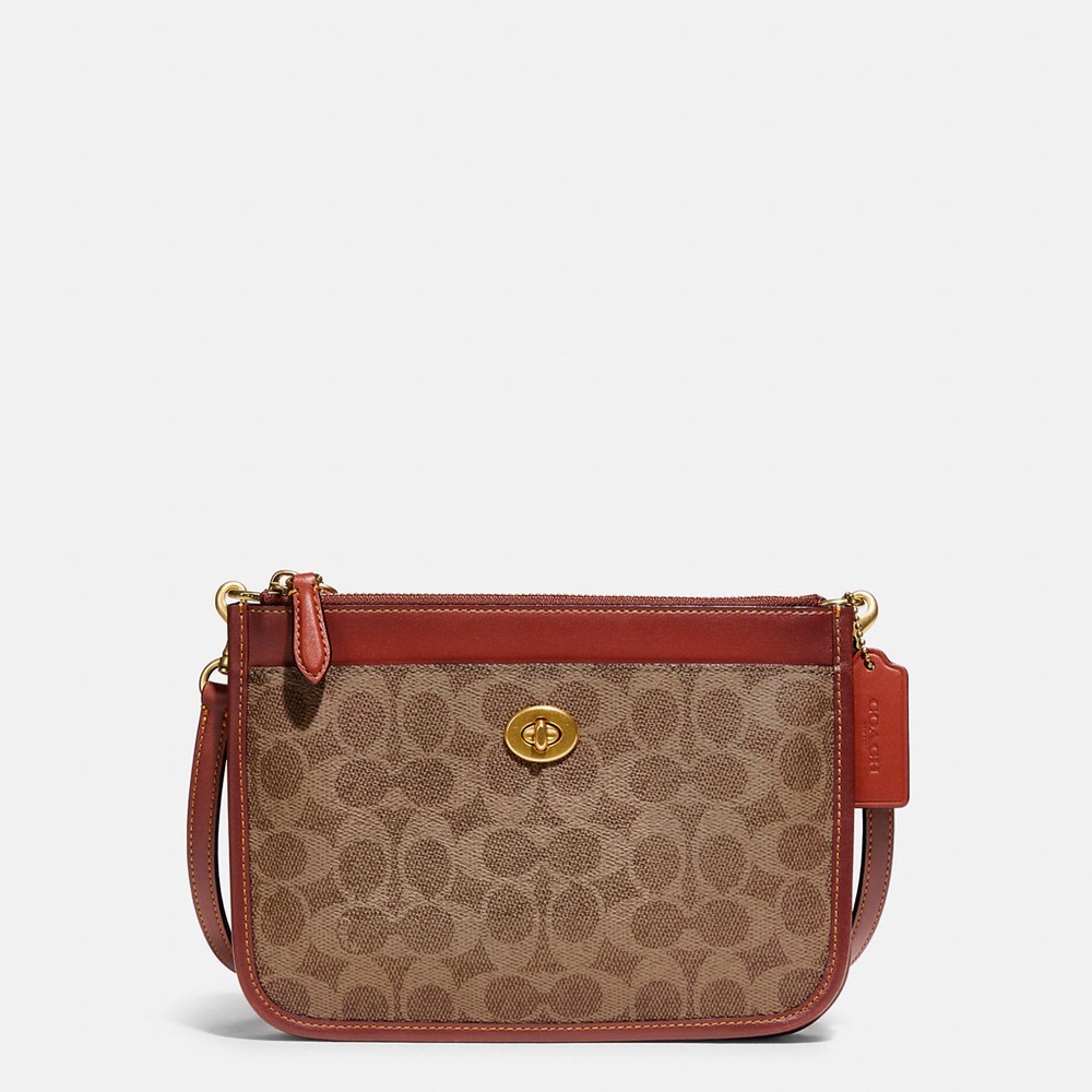 Coach Slim turnlock crossbody